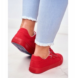 Adidași pentru femei Big Star Red AA274514 roșu 2