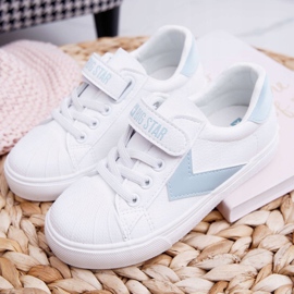 Adidași pentru copii Big Star cu velcro alb FF374120 1