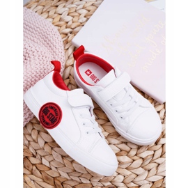 Adidași pentru copii Big Star cu velcro alb FF374088 ['alb'] 2