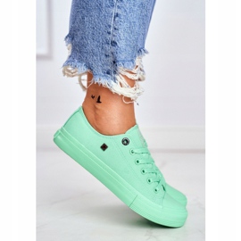 Adidași pentru femei Big Star Green AA274030 verde 2