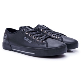 Adidași pentru bărbați Big Star Black FF174053 negru 2