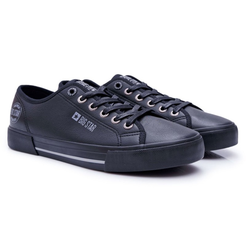 Adidași pentru bărbați Big Star Black FF174053 negru 2