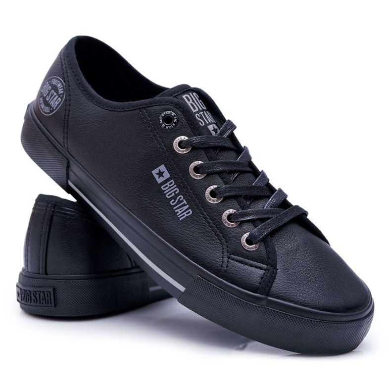 Adidași pentru bărbați Big Star Black FF174053 negru 1