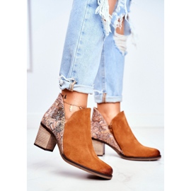 Cizme de damă pe toc Maciejka Spring Leather Red 04492-29 maro 1 Cizme de damă pe toc Maciejka Spring Leather Red 04492-29 maro 1