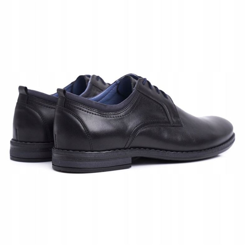Pantofi bărbați pentru bărbați Casual Piele Nikopol Negru 1726 1