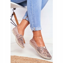 Balerini pentru femei Piele Maciejka Bej 01930-59 / 00-0 2