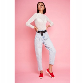 PS1 Espadrile pentru femei Red Flaure roșu 4