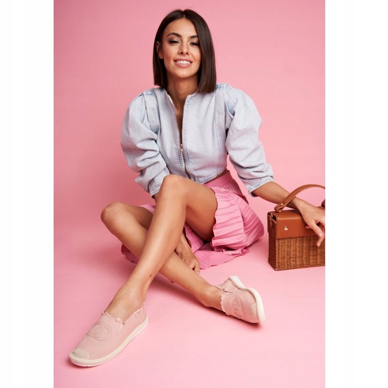 PS1 Espadrile pentru femei Flaure roz 1