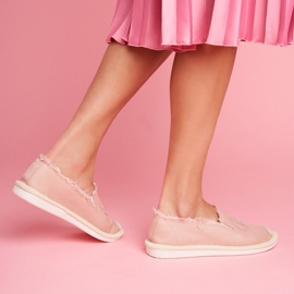 PS1 Espadrile pentru femei Flaure roz 3