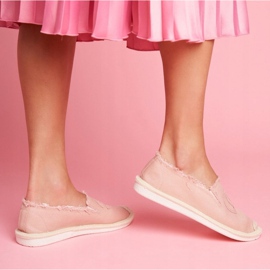 PS1 Espadrile pentru femei Flaure roz 4
