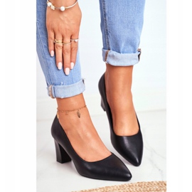Pompe de damă Sergio Leone PB403 Black Herline negru 2