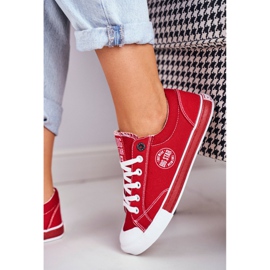 Adidași pentru femei Big Star Red FF274226 roșu 2