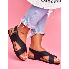 Sandale dama Big Star Black FF274621 negru 2