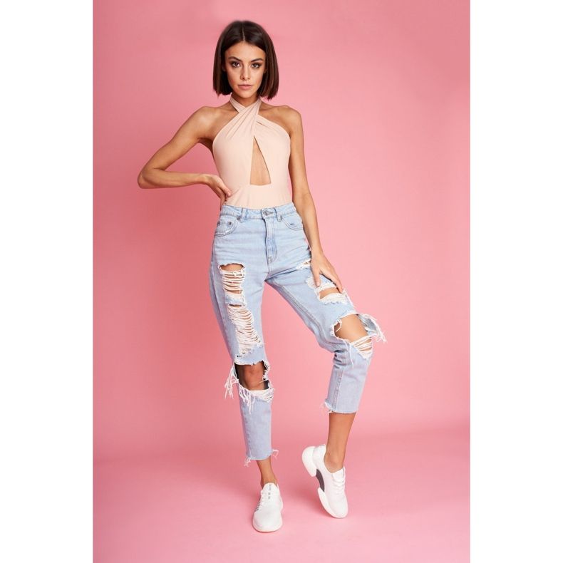 Încălțăminte sport pentru femei Big Star White FF274282 alb 2