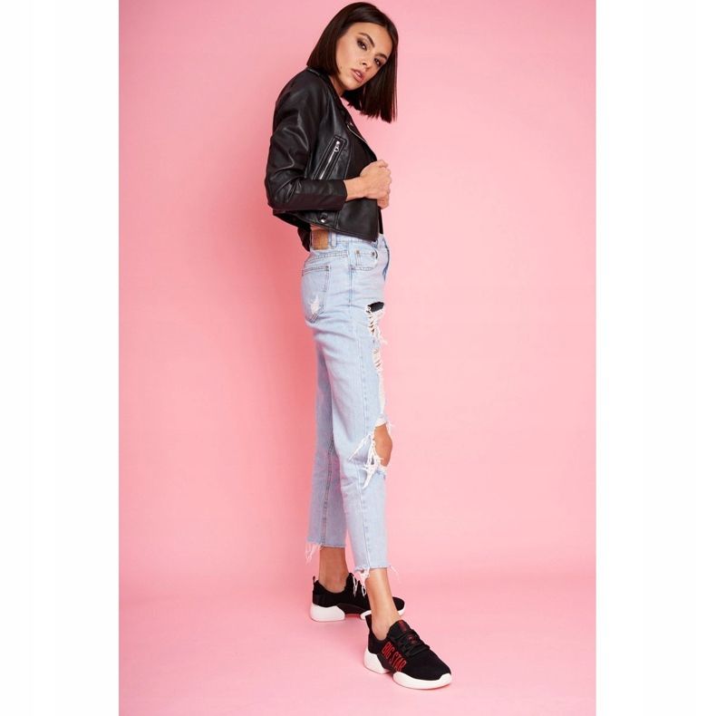 Pantofi sport pentru femei Big Star Black FF274278 negru 1