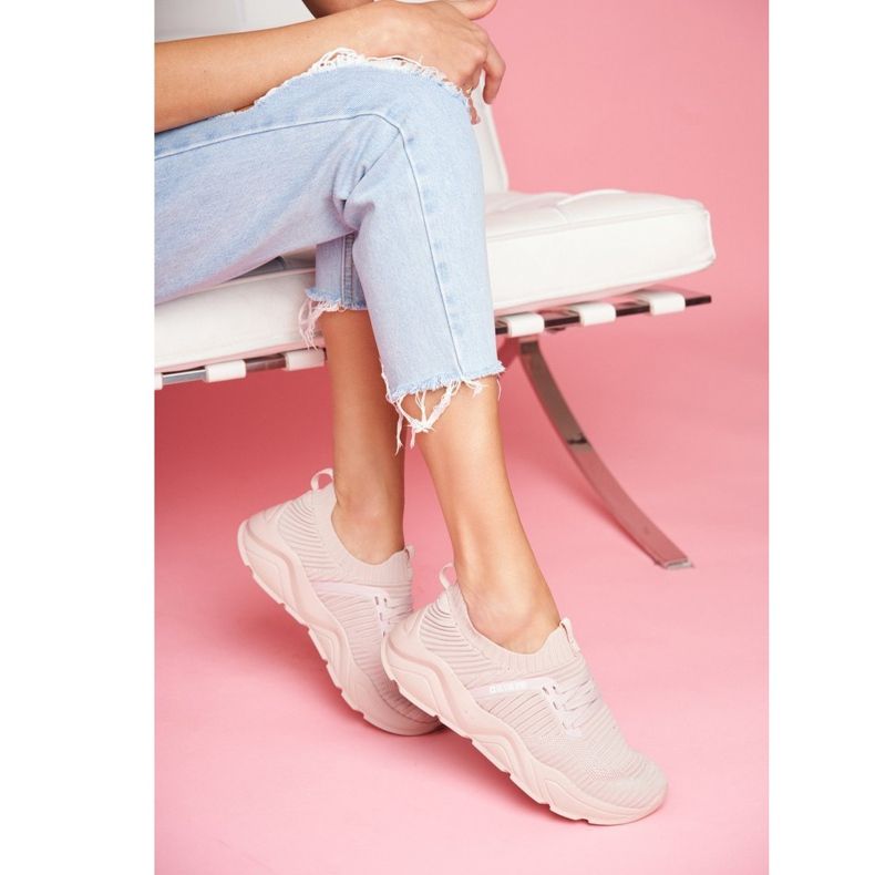 Încălțăminte sport pentru femei Big Star Roz deschis FF274956 1