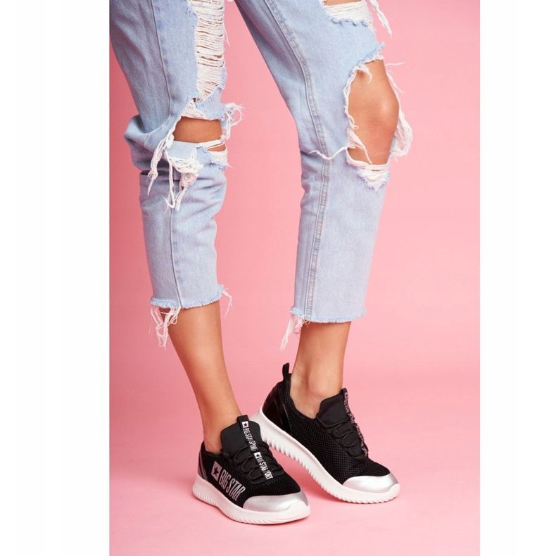 Pantofi sport pentru femei Big Star Black FF274A409 negru 1