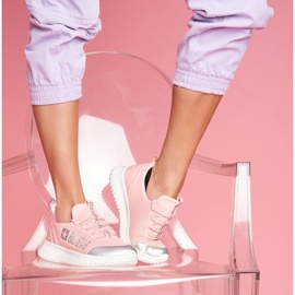 Pantofi sport pentru femei Big Star Pink Light FF274A413 roz 2