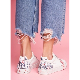 Adidași pentru femei Piele albă GOE FF2N3027 1