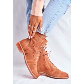 Cizme de damă Piele Maciejka Peach 04468-18 portocale 2 Cizme de damă Piele Maciejka Peach 04468-18 portocale 2