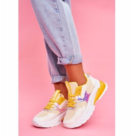 PS1 Încălțăminte sport pentru femei Galben Sportivo 2