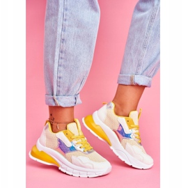 PS1 Încălțăminte sport pentru femei Galben Sportivo 1