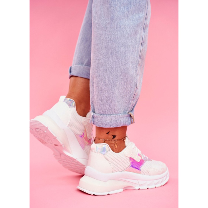 PS1 Încălțăminte sport de damă Sportivo alb 2