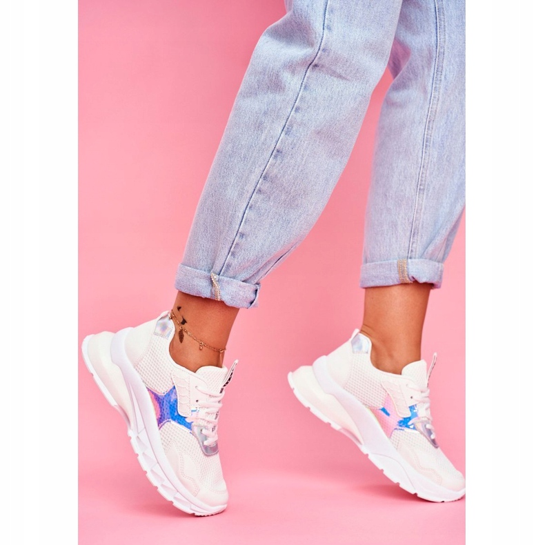 PS1 Încălțăminte sport de damă Sportivo alb 1