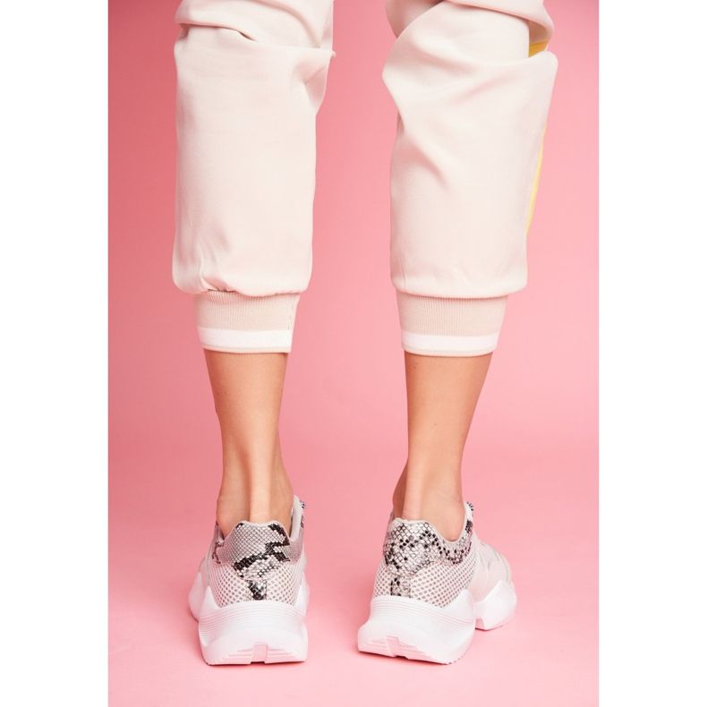 PS1 Încălțăminte sport pentru femei Gri Șarpe Giselle 1 PS1 Încălțăminte sport pentru femei Gri Șarpe Giselle 1