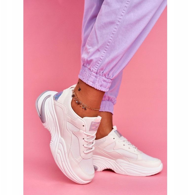 PS1 Încălțăminte sport pentru femei Pinner alb colorat multicolor 1