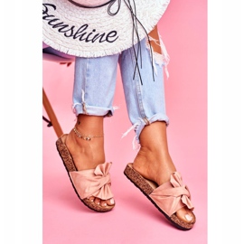 PS1 Papuci de damă pe arcuri de plută bej plută 2