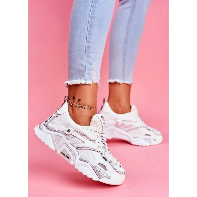 Pantofi sport pentru femei Big Star de Daniel Lopez White FF274A529 alb 1