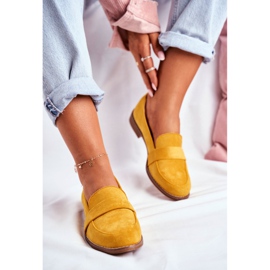 SEA Femei Brogues Suede Yellow Cintra galben 2