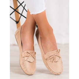 Diamantique Mocasini clasici maro 2