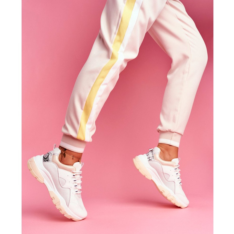 PS1 Încălțăminte sport pentru femei Adidași bej Idaise 2 PS1 Încălțăminte sport pentru femei Adidași bej Idaise 2