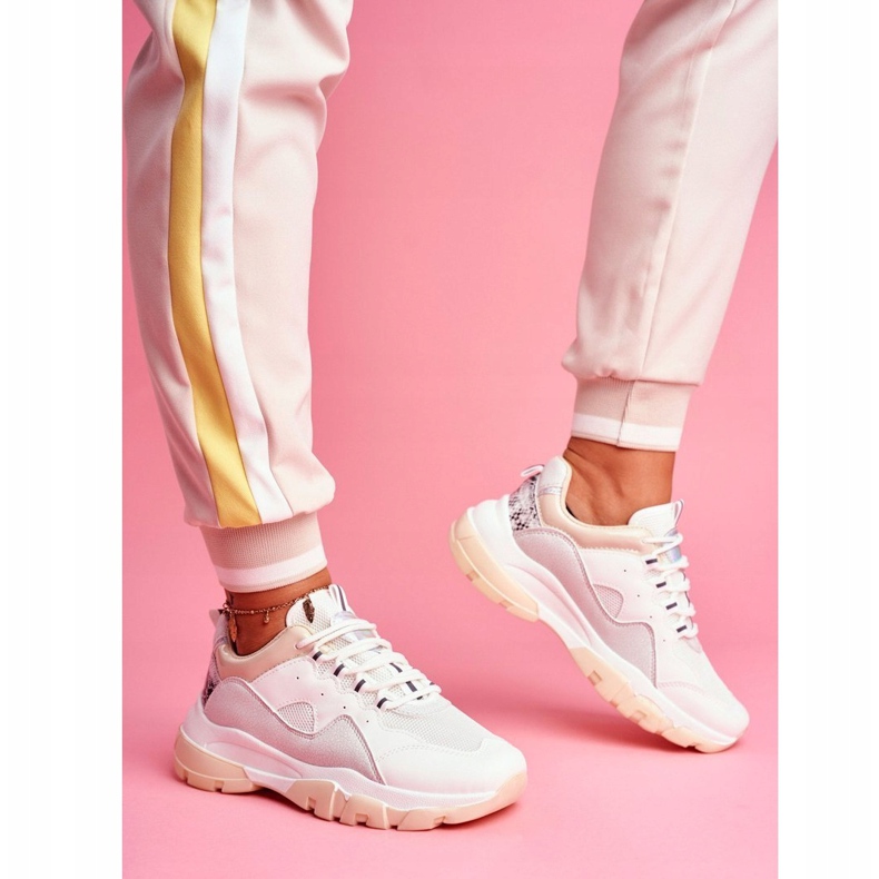 PS1 Încălțăminte sport pentru femei Adidași bej Idaise 1 PS1 Încălțăminte sport pentru femei Adidași bej Idaise 1