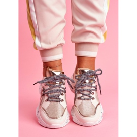 SEA Încălțăminte sport femei Glitter Beige Vegas bej 2