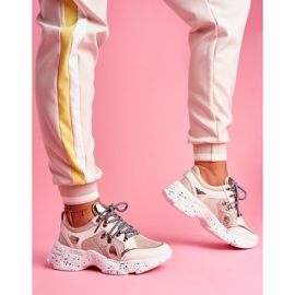 SEA Încălțăminte sport femei Glitter Beige Vegas bej 1