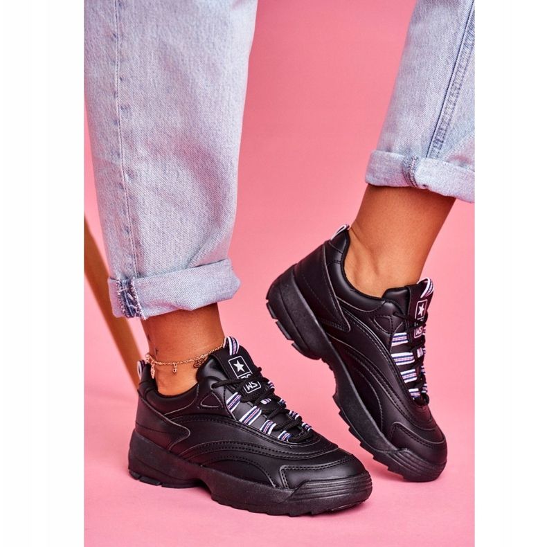 EVE Încălțăminte sport pentru femei negru Boston 1