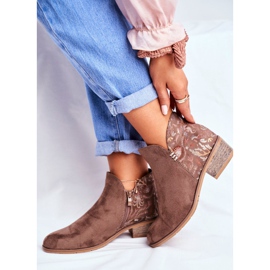 Cizme de damă pe toc plat Maro Elizabeth Elizabeth 2