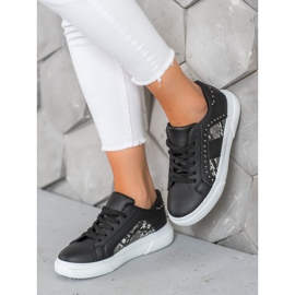SHELOVET Adidași la modă pe platformă negru 1