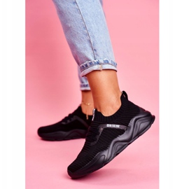 Încălțăminte sport pentru femei Big Star Black FF274955 negru 1