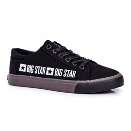 Adidași pentru bărbați Big Star Black FF174527 negru 1