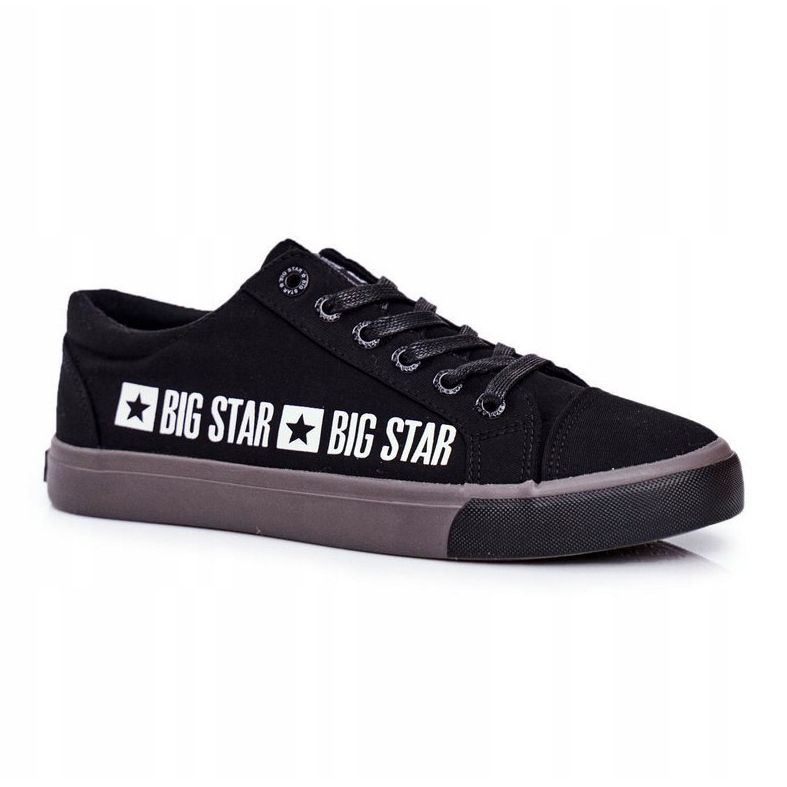 Adidași pentru bărbați Big Star Black FF174527 negru 1