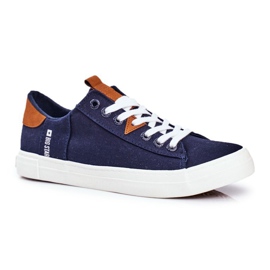 Adidași pentru bărbați Big Star Navy Blue FF174313 albastru marin 1