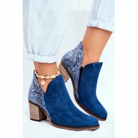 Cizme de damă pe toc Maciejka Spring Leather Blue Navy 04492-17 albastru 2 Cizme de damă pe toc Maciejka Spring Leather Blue Navy 04492-17 albastru 2