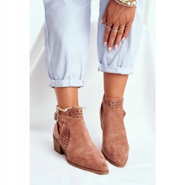 FB1 Cizme de damă cu primăvară decupată Pink Rita roz 1 FB1 Cizme de damă cu primăvară decupată Pink Rita roz 1