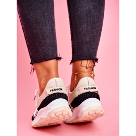 BUGO Încălțăminte sport pentru femei Adidași bej Pamela 2