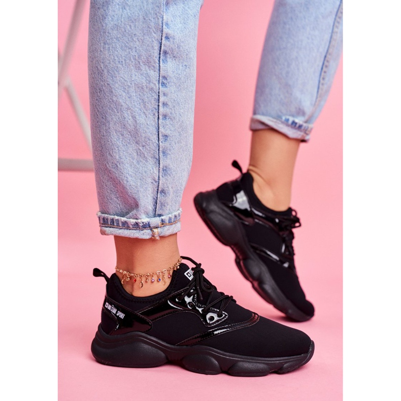 Încălțăminte sport pentru femei Adidași Big Star Black FF274932 negru 2