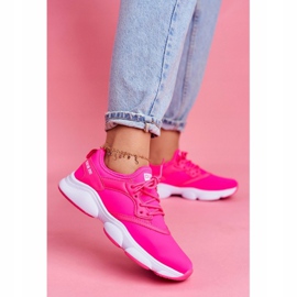 Încălțăminte sport pentru femei Adidași Big Star Neon Pink FF274931 roz 1